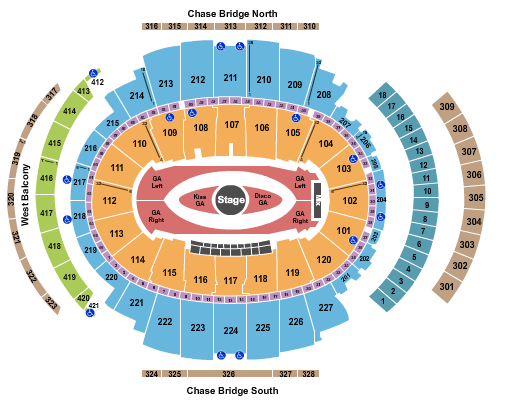 Madison Square Garden Harry Styles Seating Chart